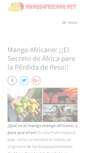 Mobile Screenshot of mangoafricano.net